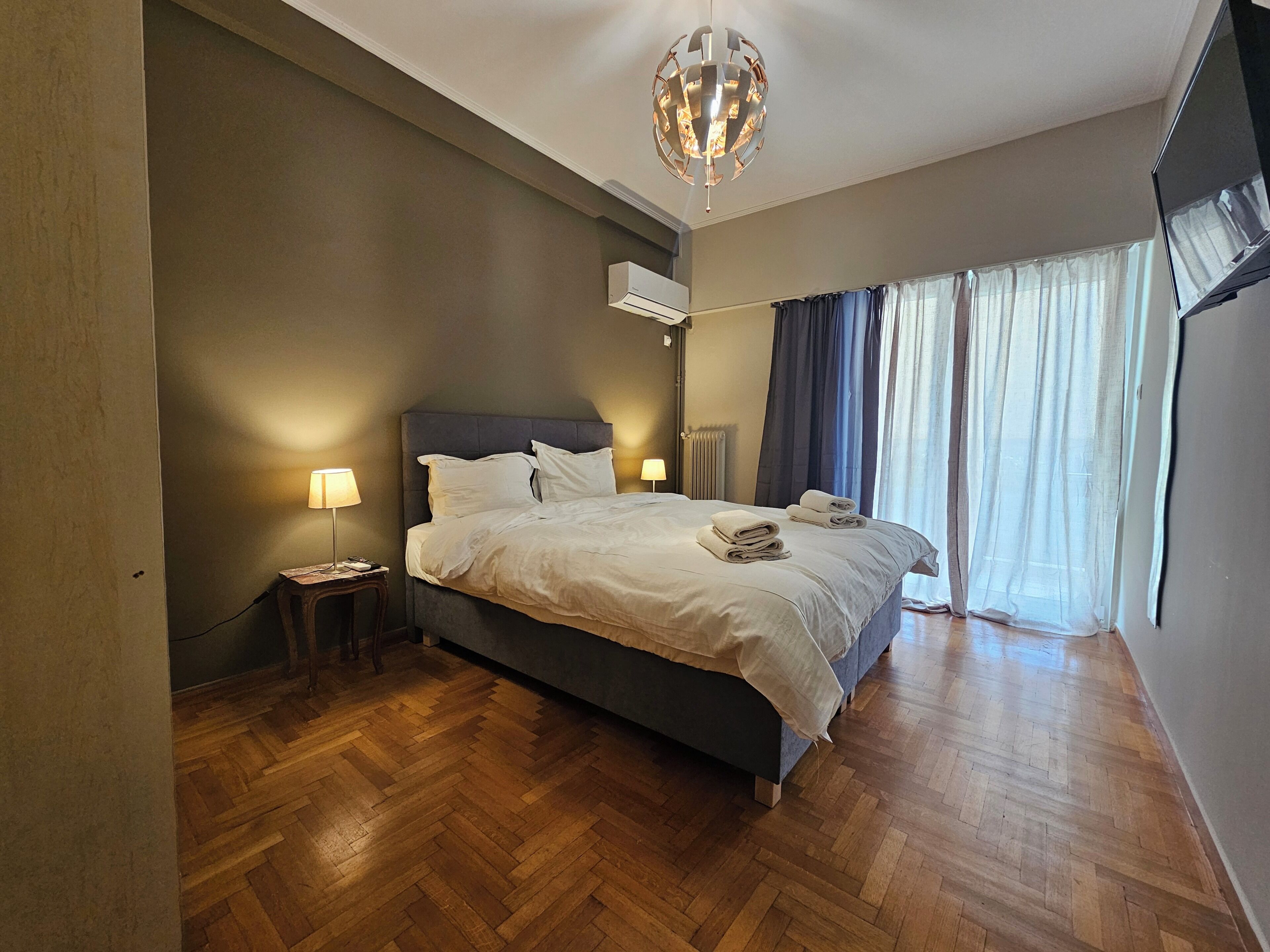 2 Schlafzimmer, Bettwäsche aus ägyptischer Baumwolle