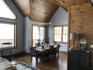 Dining - "New Home" Idyllic  Mt Views ,Pond & Horse farm views 2 min to Town (Windham)