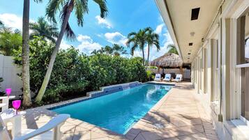 Indoor pool, outdoor pool