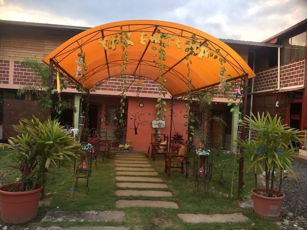 Lối vào nơi lưu trú