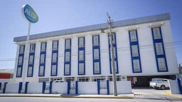 Façade de l’hébergement