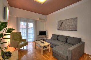Apartment, 1 Bedroom | Living area - Your Home at Acropolis Museum (Athens)