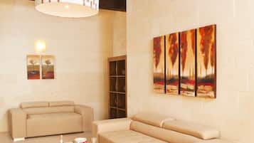 Hus, 3 soverom | Oppholdsområde | Flatskjerm-TV og DVD-spiller