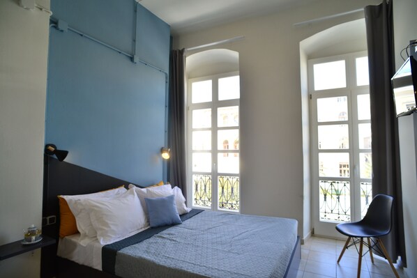 Memory-foam beds, free WiFi