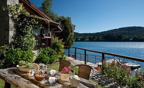 Cottage Deluxe, vue lac (Arrayanes) | Terrasse/Patio