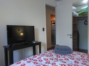 Lägenhet Economy - 1 queensize-säng med bäddsoffa - icke-rökare | Gratis wi-fi och sängkläder