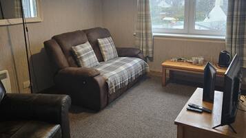 Panorama appartement, privébadkamer, uitzicht op zee (No Kitchen) | Lounge