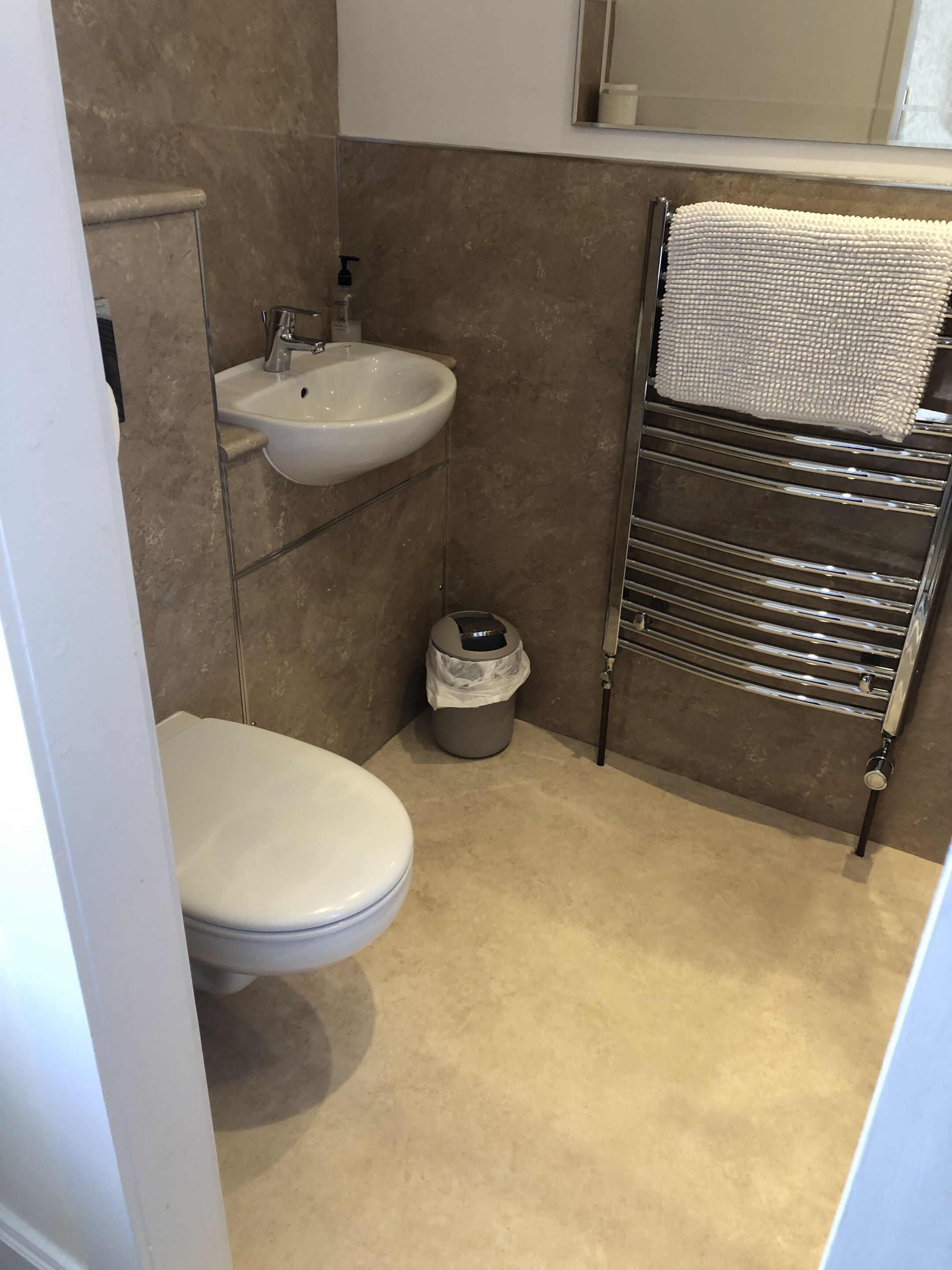 standard double room, ensuite, sea view (double room) | bathroom