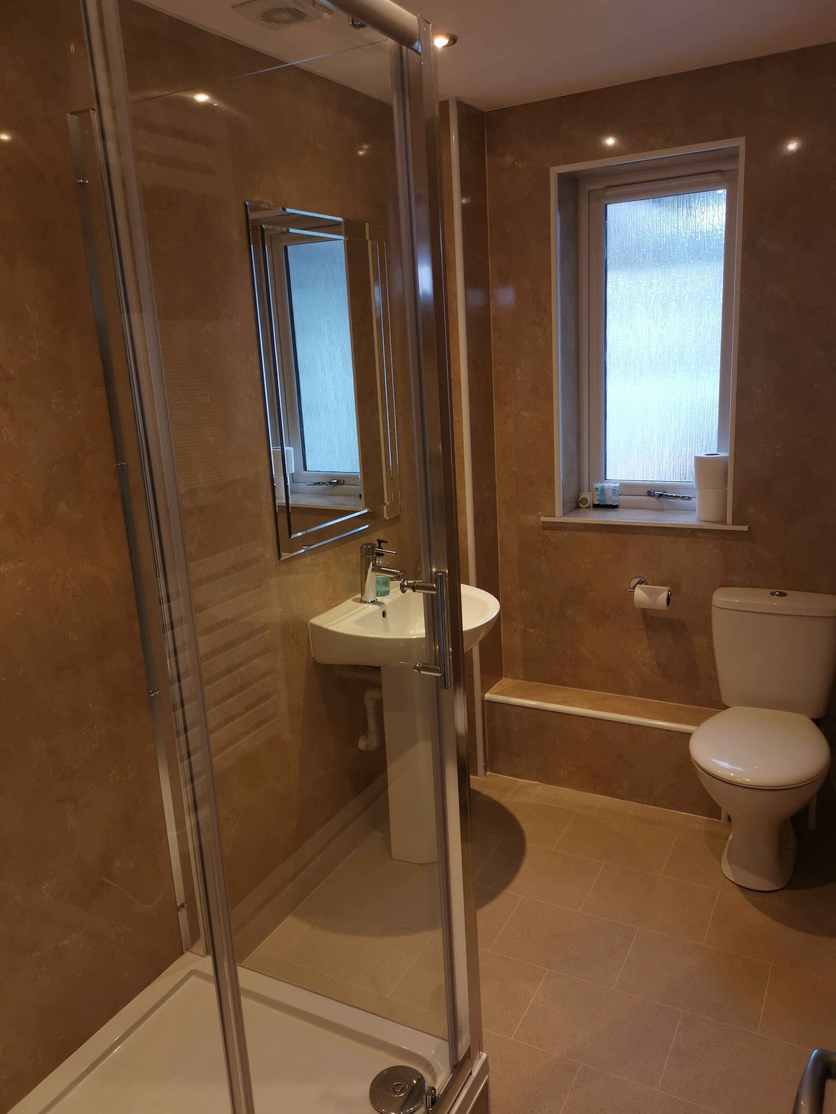 deluxe suite, private bathroom, sea view | bathroom