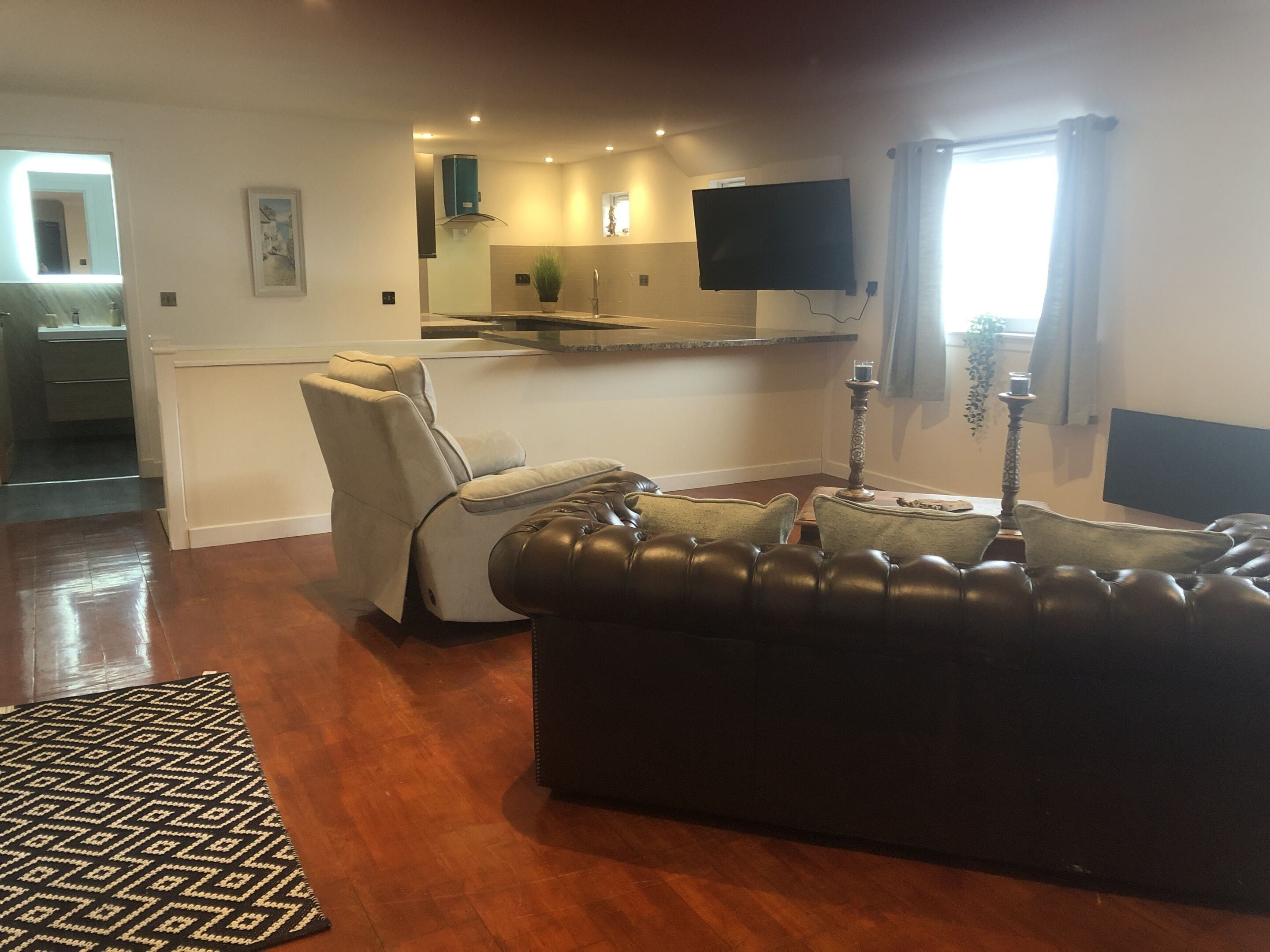 superior suite, private bathroom (sea view ) | lounge