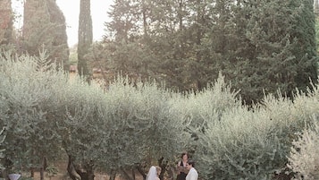 Area per ricevimenti all'aperto