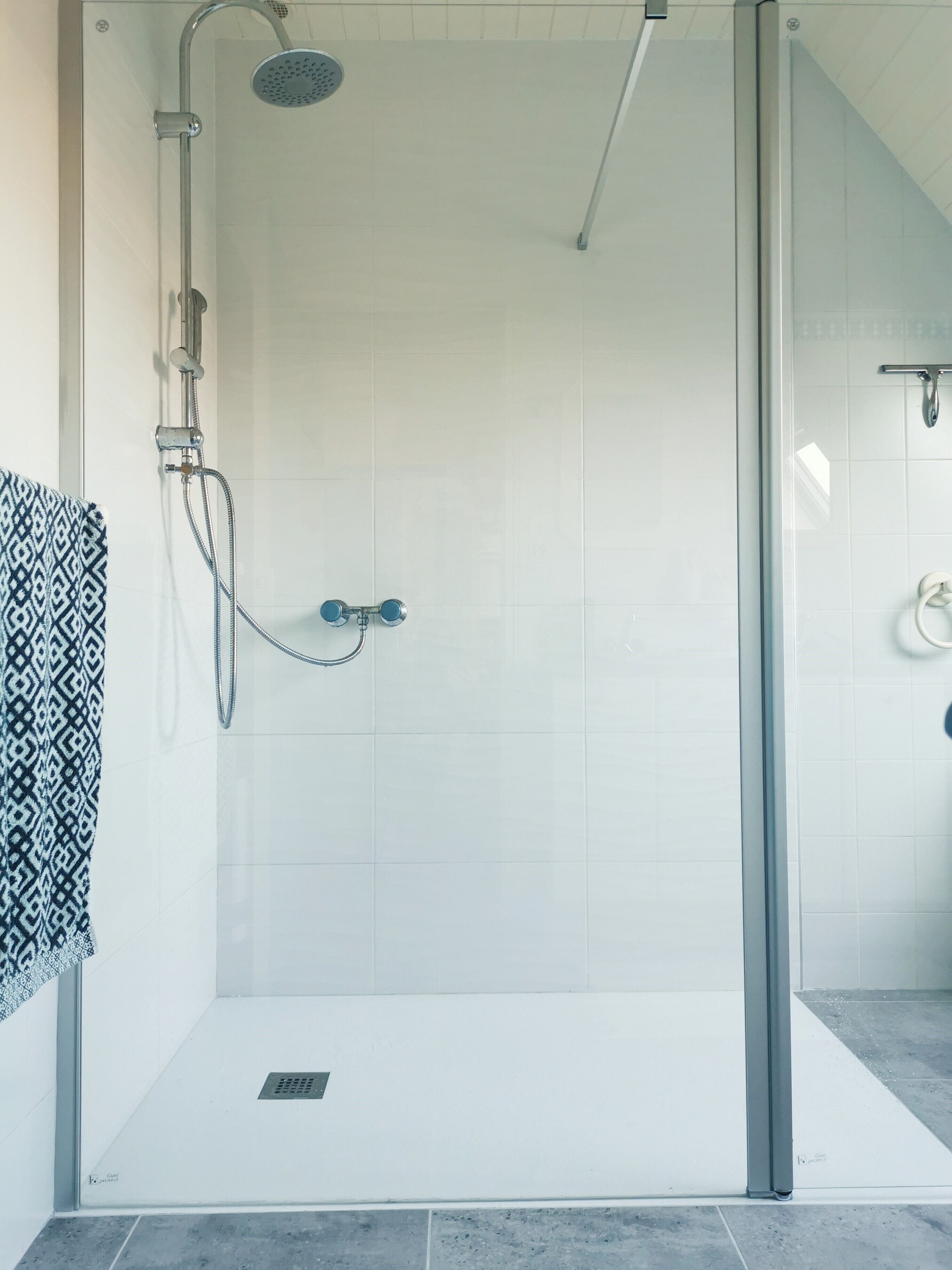 Bañera con ducha