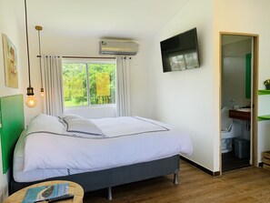 Double Room | In-room safe, bed sheets - Hotel Be Happy (San Andrés)