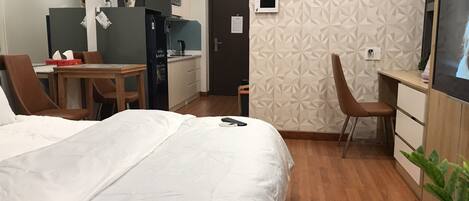 1 makuuhuone, työpöytä, ilmainen Wi-Fi