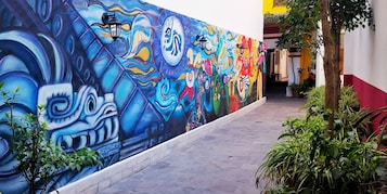 Fachada de la propiedad