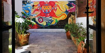 Fachada de la propiedad