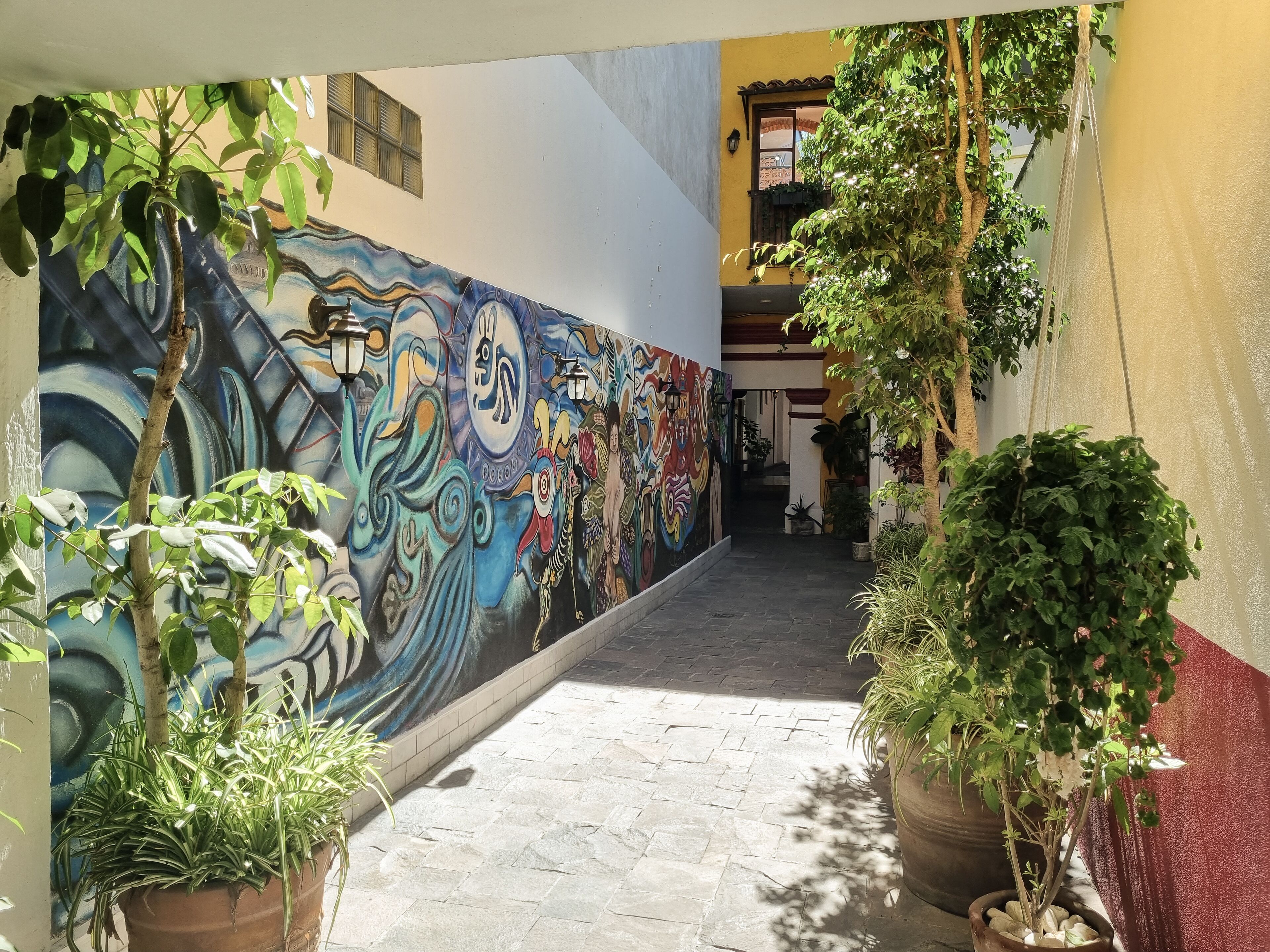 Fachada de la propiedad