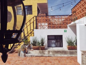 Terrace/patio - Santa Josefita Bed & Breakfast (San Pedro Cholula)