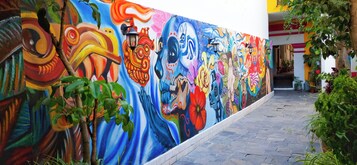 Fachada de la propiedad