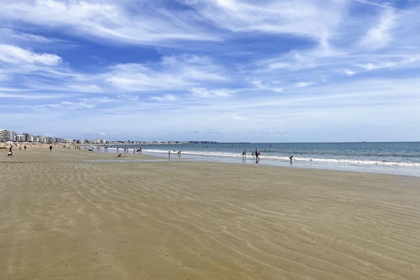 In Strandnähe, Liegestühle