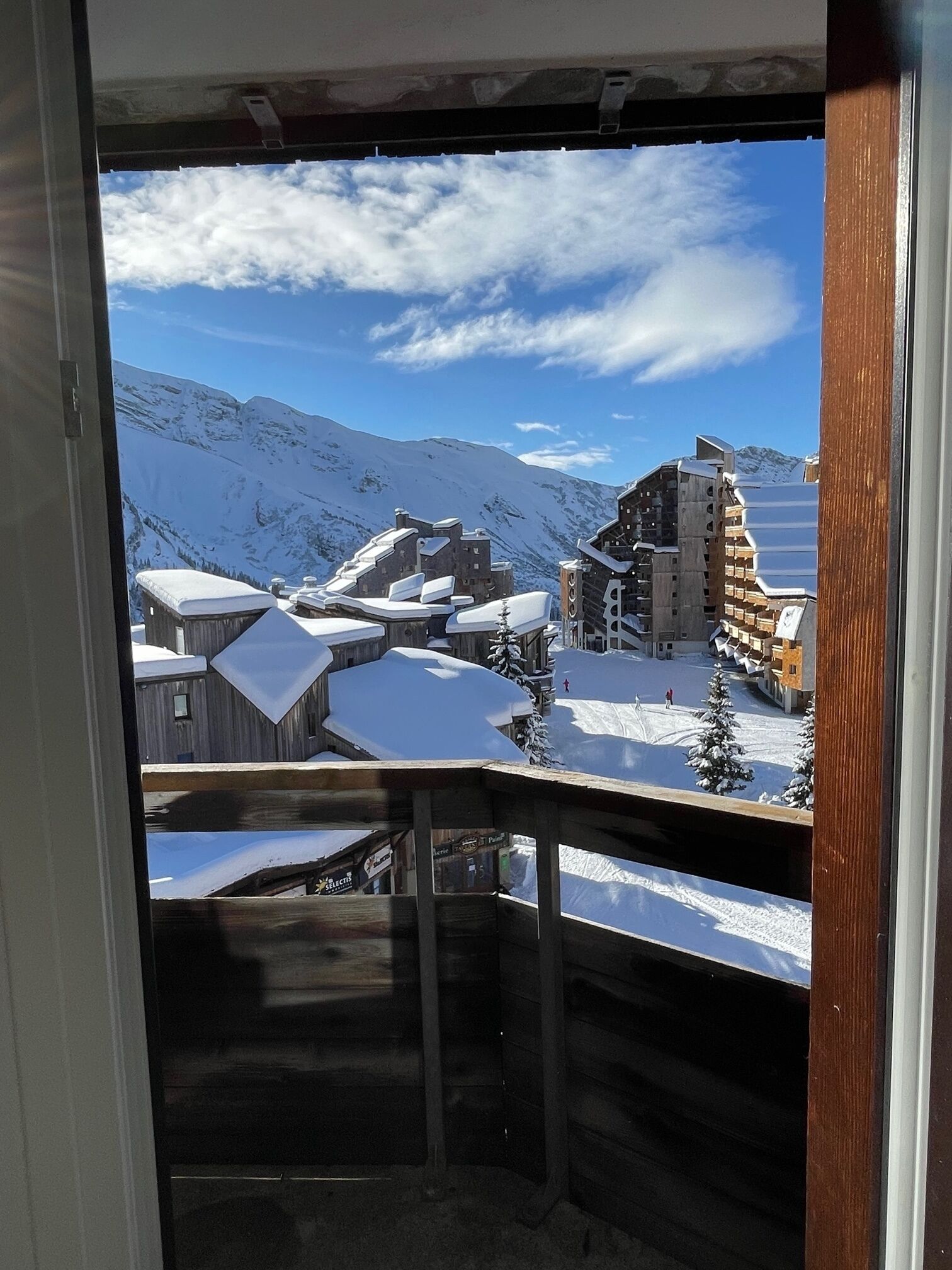 Vue depuis l’hébergement