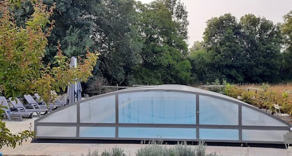 Auténtica casa de campo, casa de campo, piscina privada, cerca de Caylus / Saint Antonin Noble Val