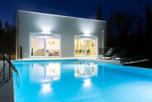 Udendørs pool, liggestole
