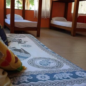 Free WiFi, bed sheets