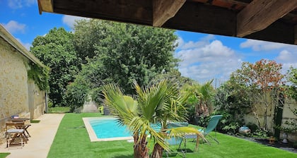 Vanha kunnostettu viinitila