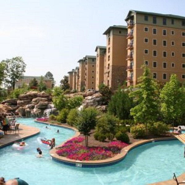 Indoor pool, outdoor pool