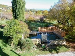 Property grounds - La Bastide du Claus - Vitaverde, cottage Sarriette (Cruis)