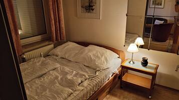 1 bedroom, iron/ironing board