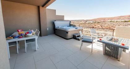 Secluded Rooftop Balcony | Private Hot Tub