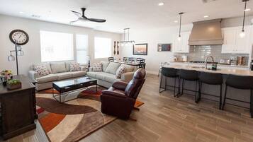 TV, books, offices