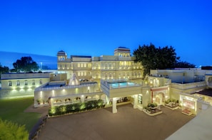 Front of property - evening/night