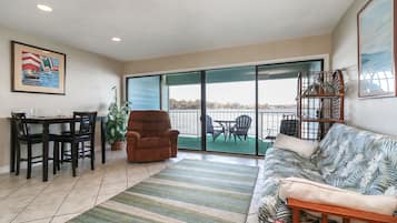 TV, fireplace, DVD player, toys