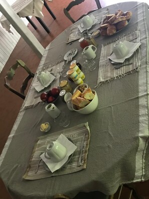 Middag serveras