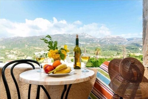 Ferienhaus mit Blick auf das Wasser