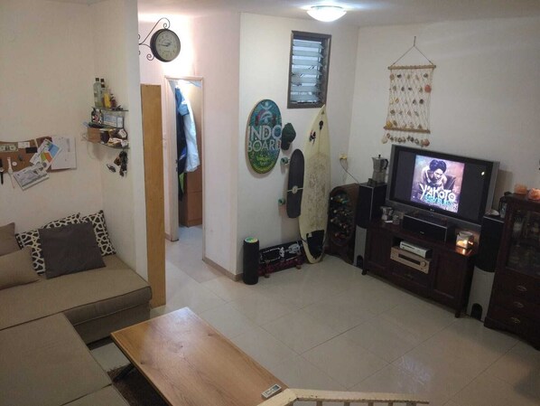 TV, video games, stereo