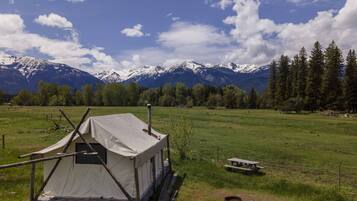 Overnattingsstedets uteområder