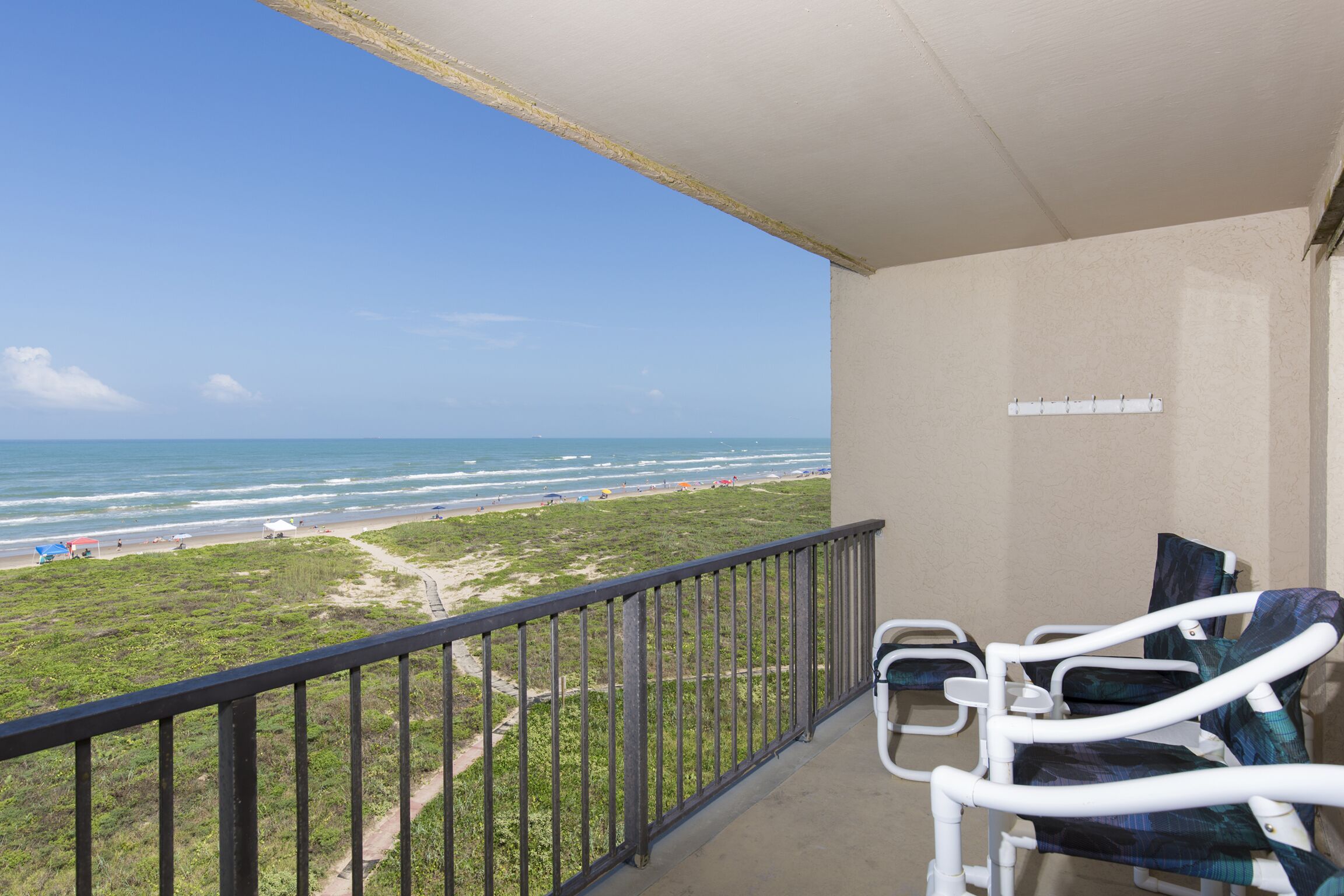 Ocean Front Condo with Excellent Beach Views! Centrally Located on South Padre Island!