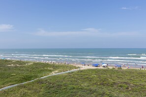 On the beach