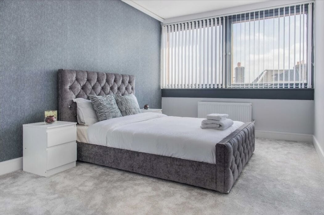 Appartement Luxe, plusieurs lits, vue ville