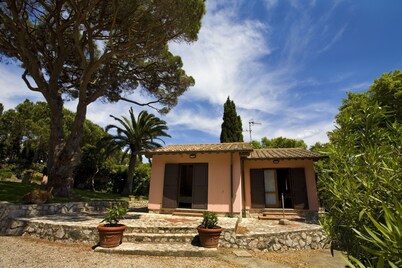 Nice house, with air condition and garden in Schiopparello