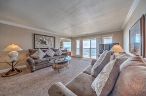 TV, fireplace, video games, DVD player