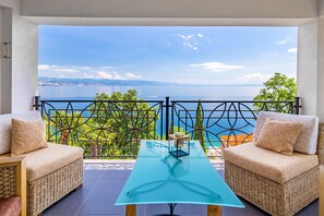 Penthouse | Balcony - Luxury  penthouse Prestige (Opatija)