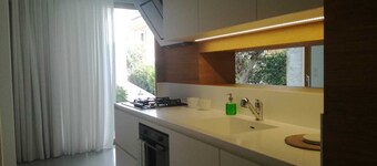 Mario's house among the houses