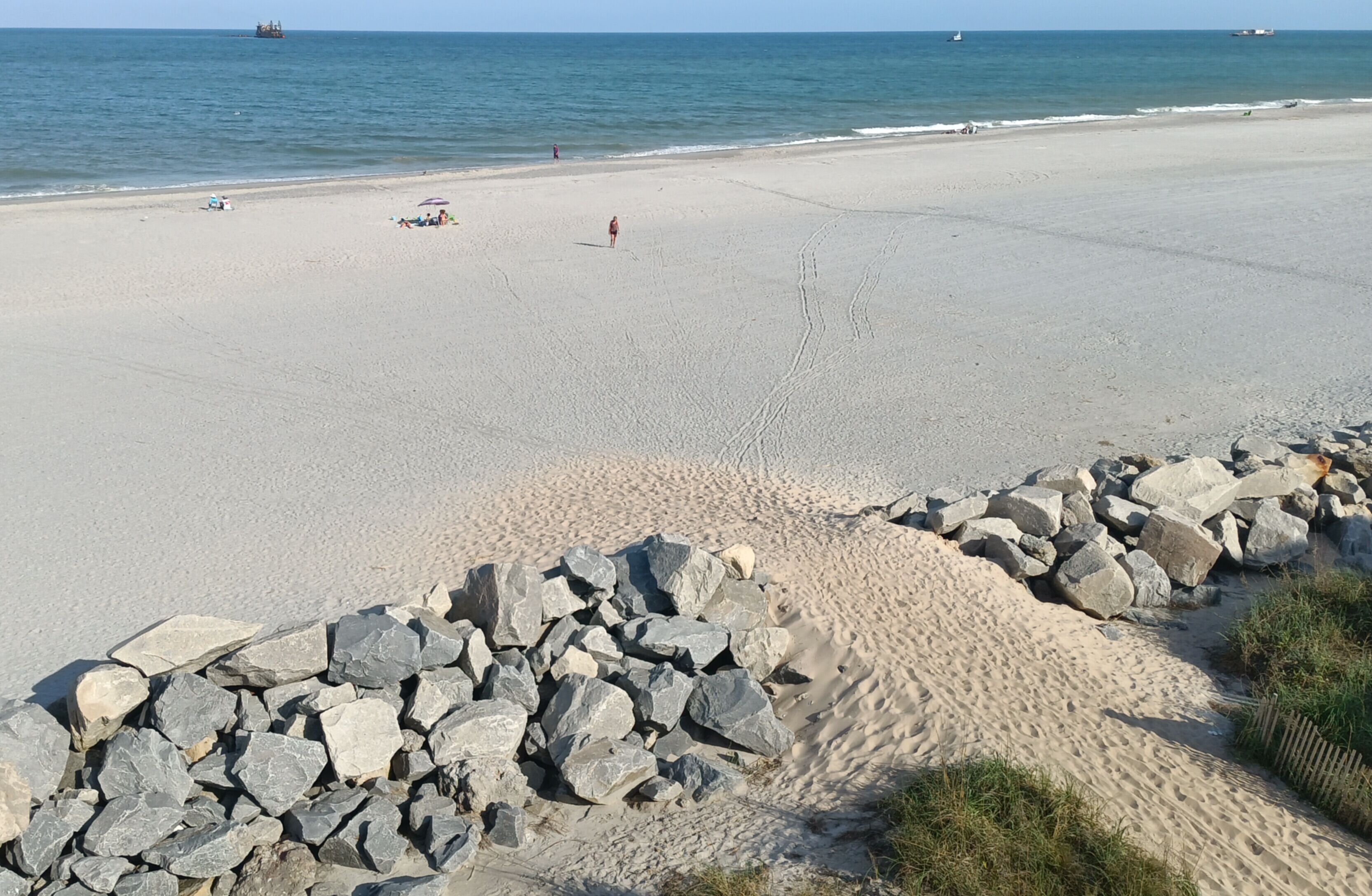 Am Strand, Liegestühle