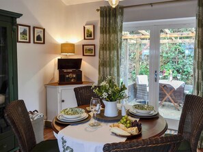 Dining - 1 bedroom accommodation in Dyserth, near Prestatyn (Dyserth, near Prestatyn)