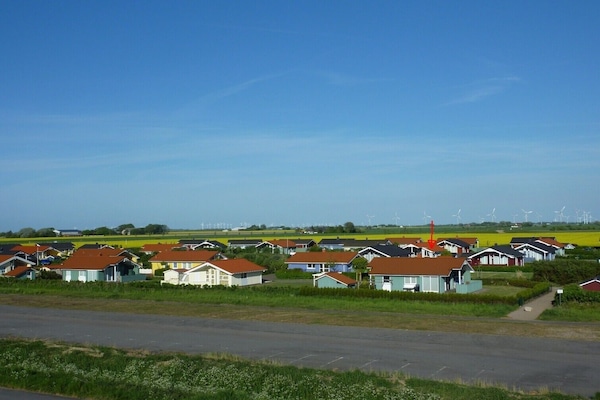 Das Haus liegt sehr ruhig in der Siedlung